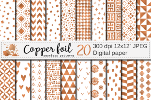 Download Copper Foil Seamless Geometric Patterns - Seamless geometric Collection