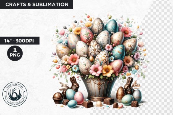 Download Easter Basket Eggs Clipart - Easter Collection